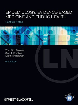 cover image of Epidemiology, Evidence-based Medicine and Public Health